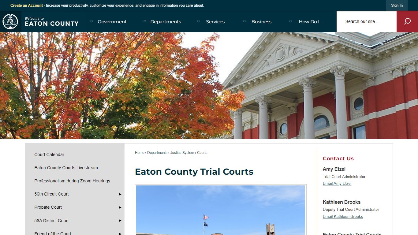 Eaton County Trial Courts | Eaton County, MI